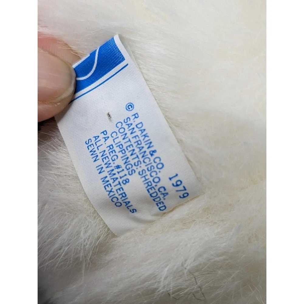 Dakin Big White Cuddles Bear‎ Plush 18 Inch 1979 Stuffed Animal Toy